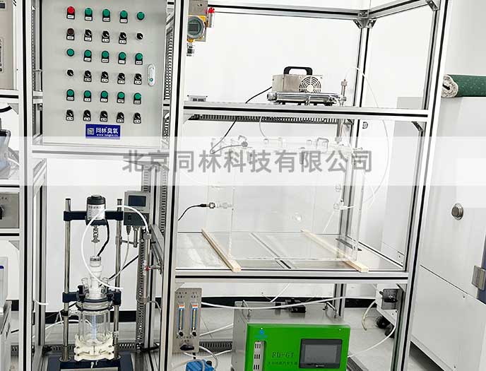 某學院臭氧染毒裝置現場